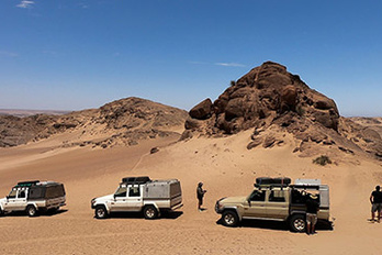 Expédition en Namibie