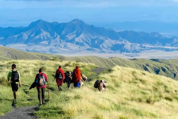 Sentier Masaï, lac Natron & Safari