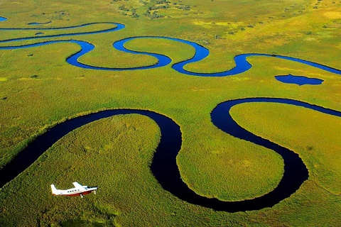 Vol Maun - Delta de l'Okavango
