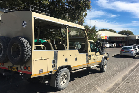 Johannesburg - Maun - Désert du Kalahari