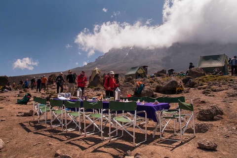Karanga camp - Camp de Barafu (4600m)