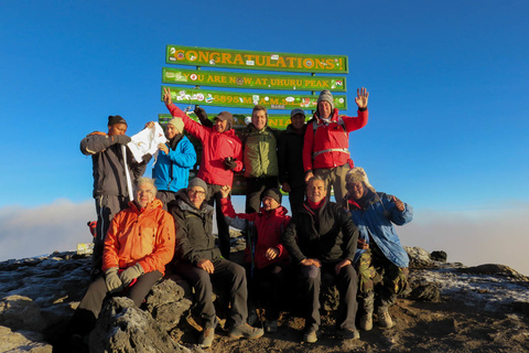 Barafu  4600 m - Uhuru Peak - Mweka  3100 m