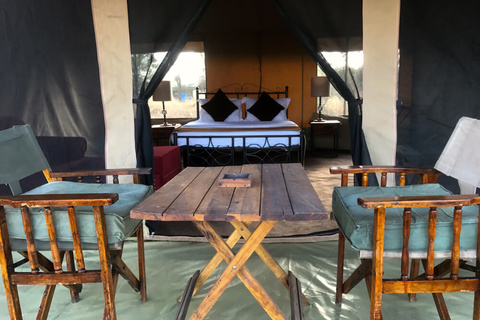 Votre tente au Ndutu Widlands mobile camp