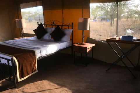 Votre tente au Ndutu Widlands mobile camp