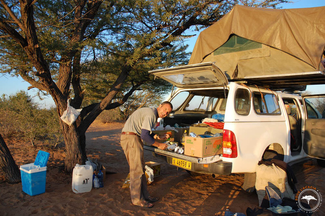 Laurent est un grand passionné de safari @Sous l'Acacia