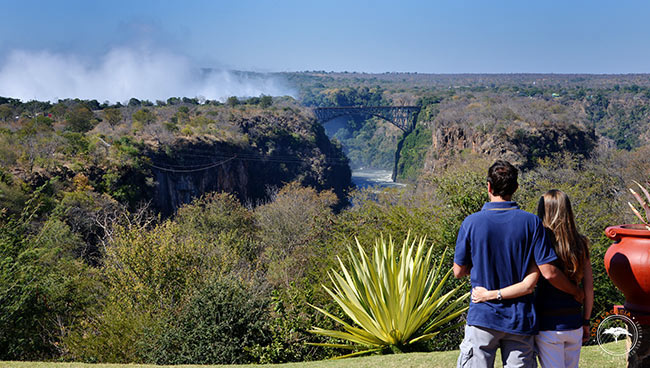 La vue du Victoria Falls Hôtel au Zimbabwe @Sous l'Acacia