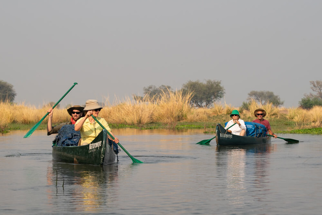 Safari en canoë sur le Zambèze @Sous l'Acacia